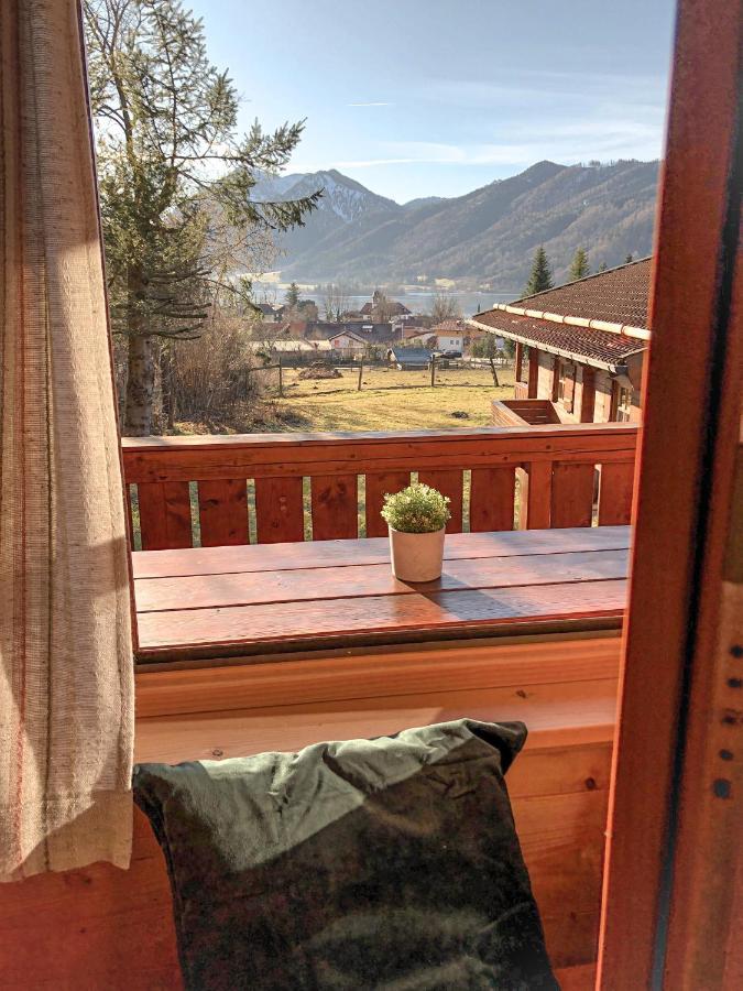 Ruhige Chalets Mit Seeblick In Zentraler Lage Schliersee Kültér fotó